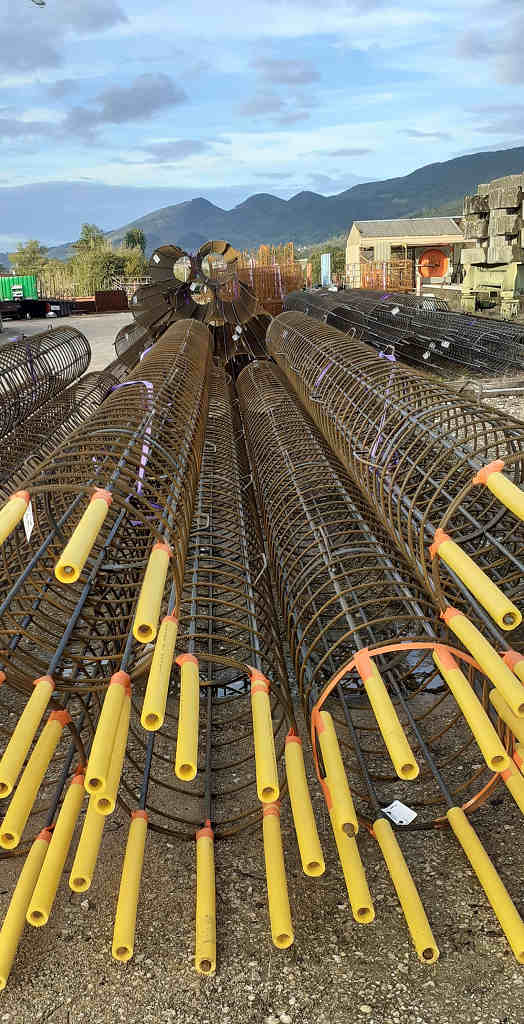 Pieux Germain armature - treffort cuisiat