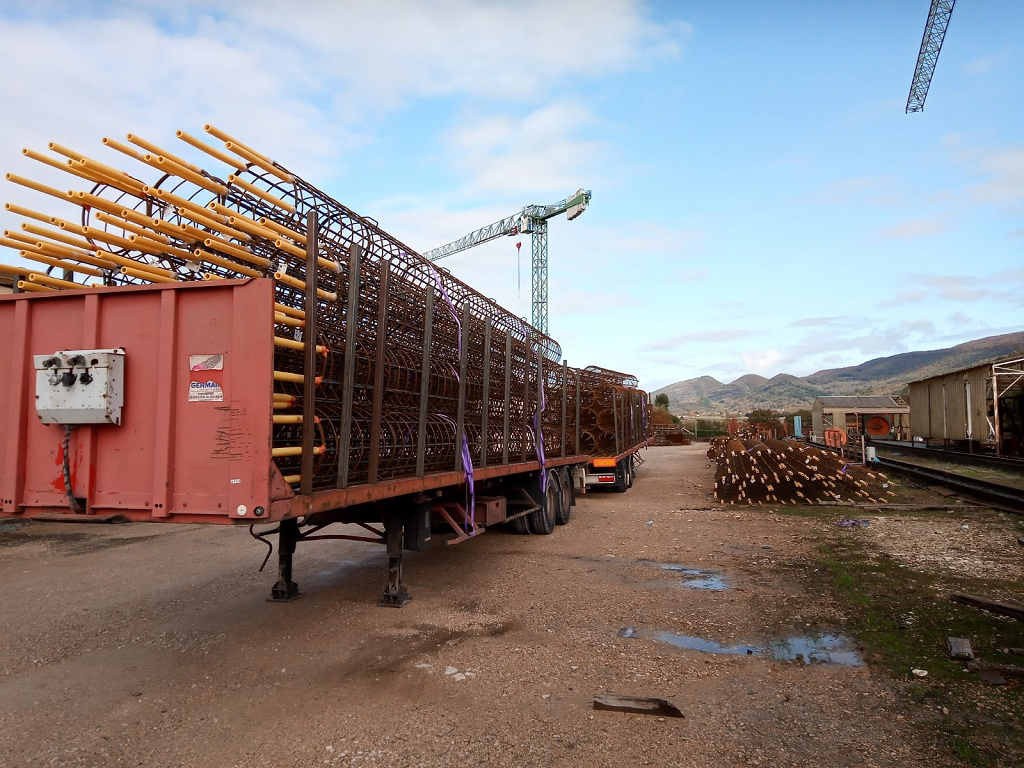 Pieux camions Germain armature - treffort cuisiat