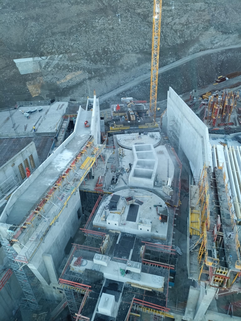 armatures béton téléphériques